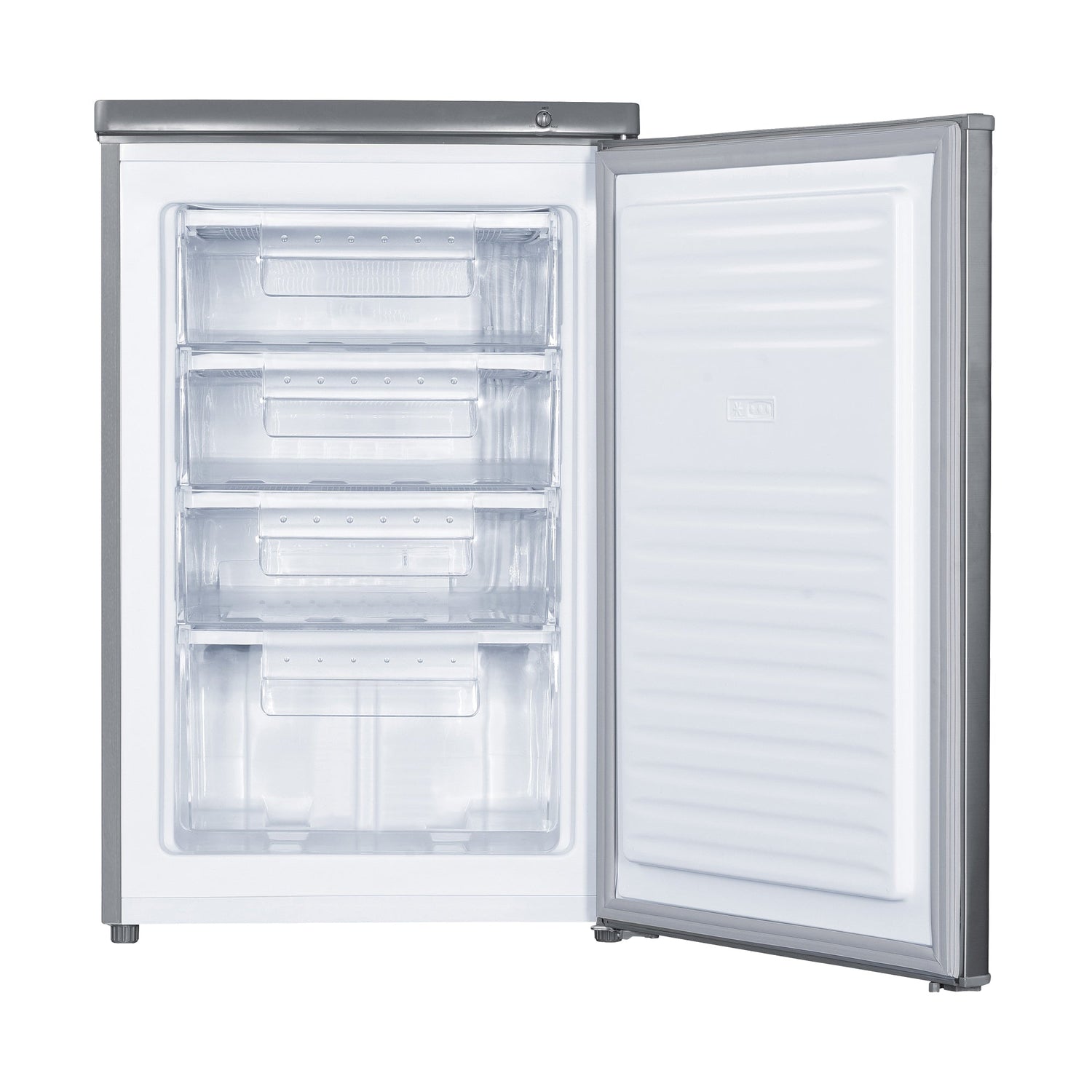 Under Counter Freezer, 91 Litre, Reversible Doors, Silver