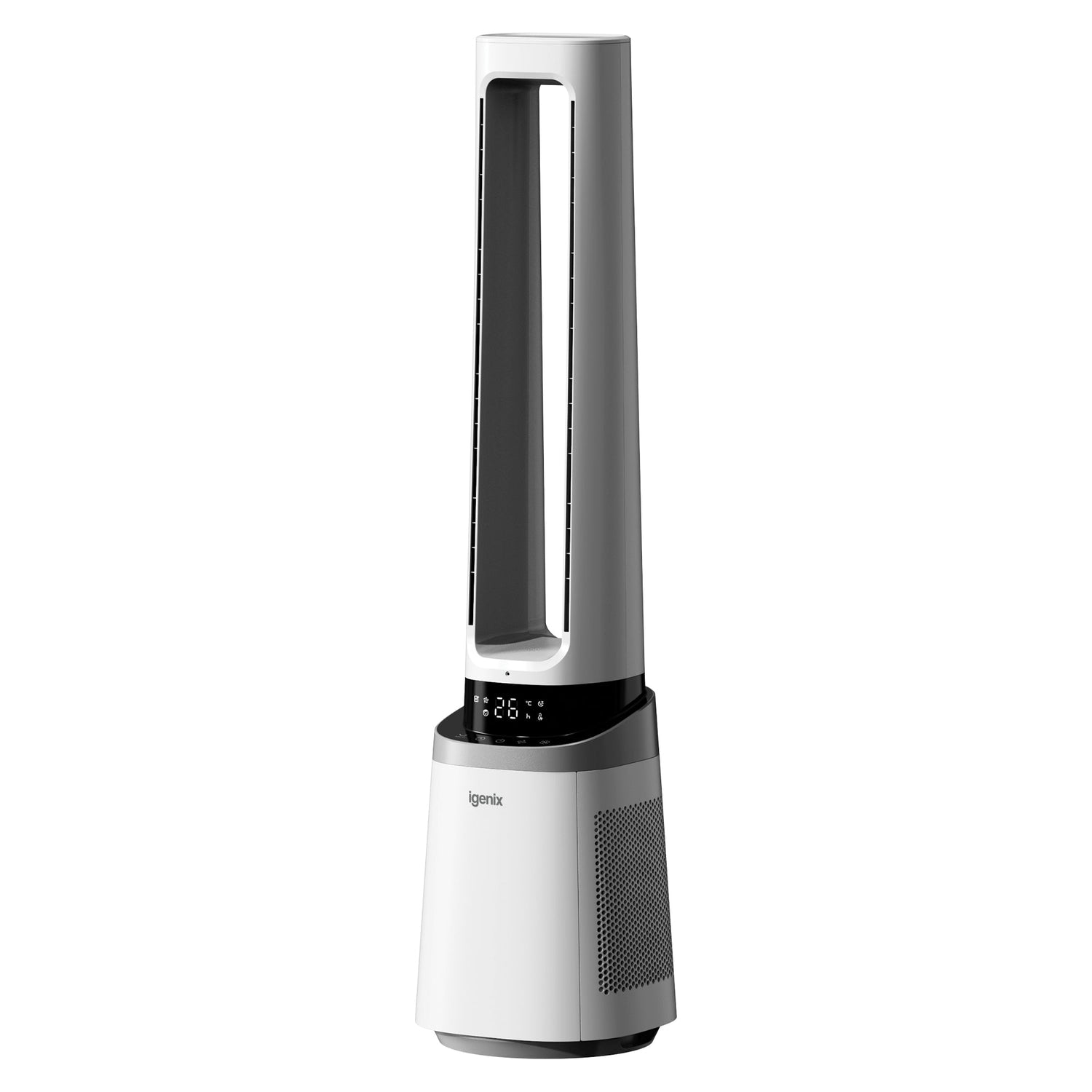 41 Inch Bladeless Tower Fan with Air Purifier, 2-in-1 Cooling Tower Fan, IGFD02549W