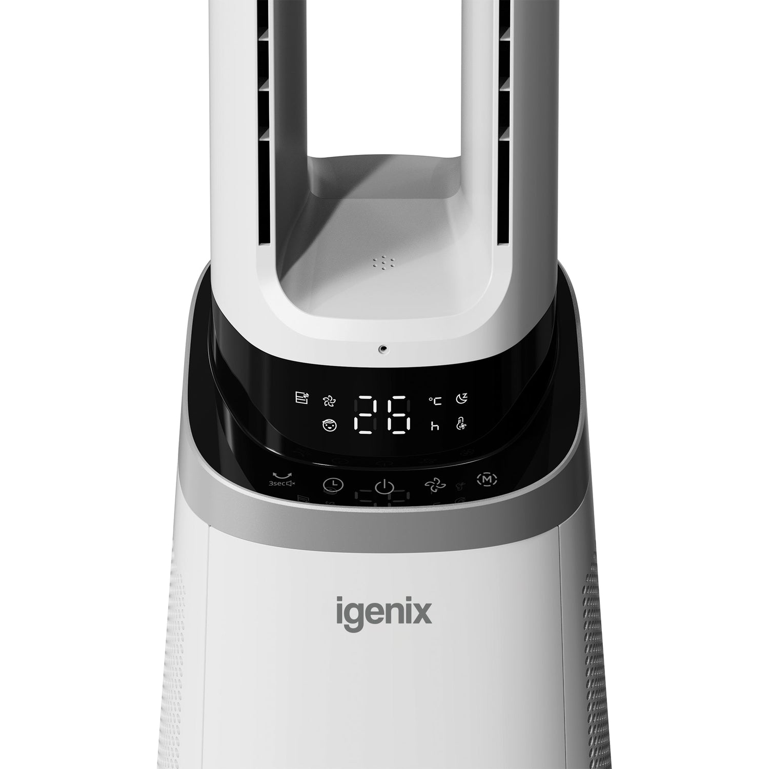 41 Inch Bladeless Tower Fan with Air Purifier, 2-in-1 Cooling Tower Fan, IGFD02549W