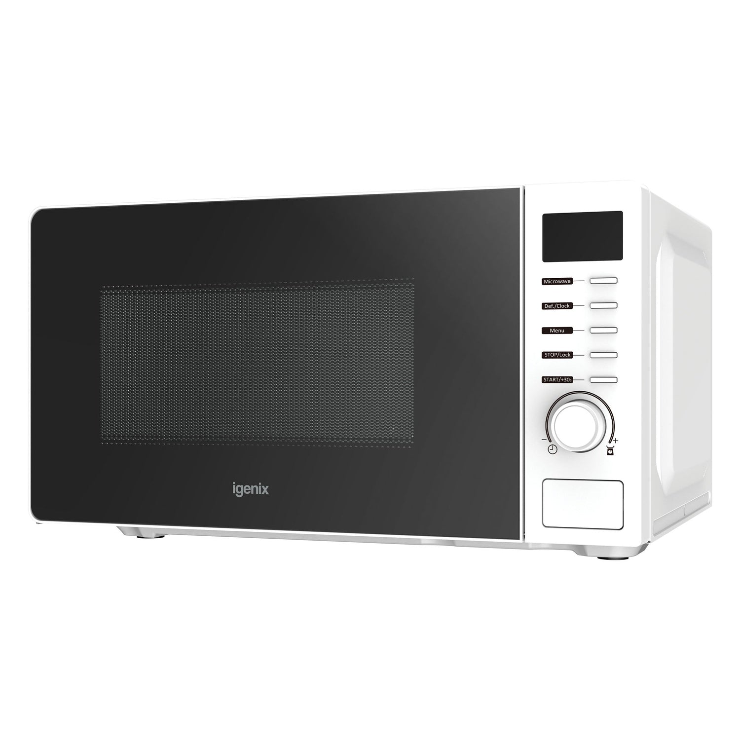 20L 700W Digital Microwave, 8 Functions, 5 Power Levels, Igenix IGMS02070W