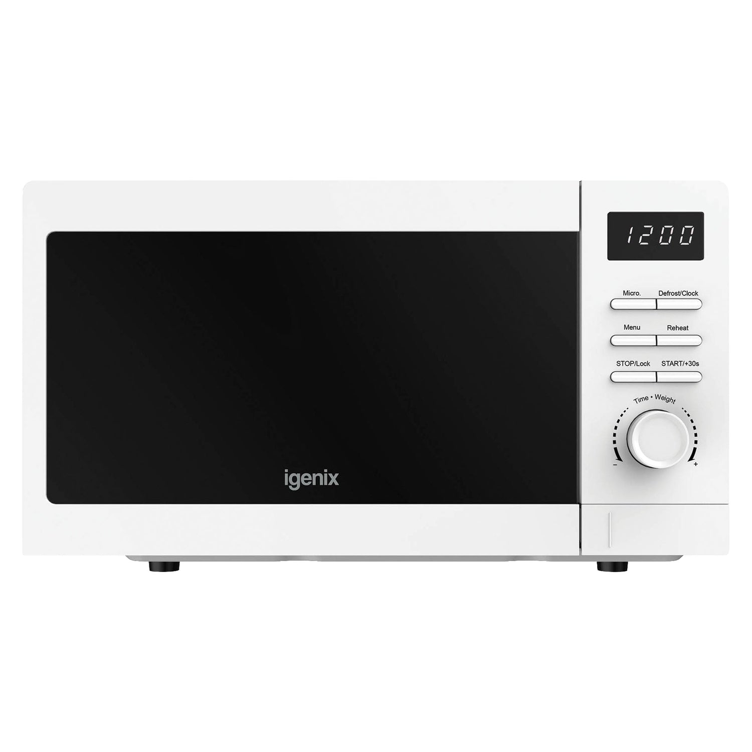 Digital Microwave, 20 Litre, 5 Power Settings, 800W, White IGMS02080W