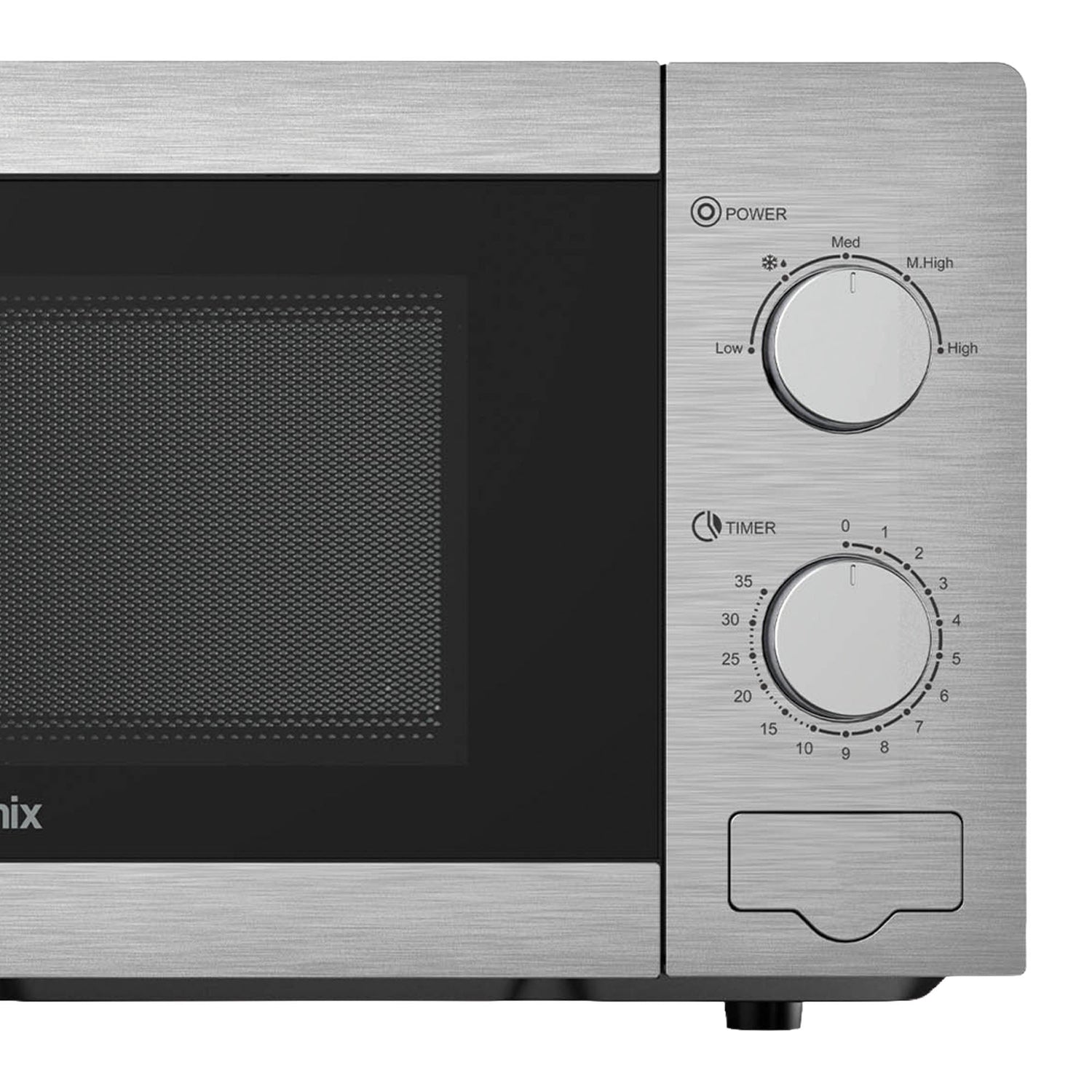 Manual Microwave, 20 Litre, 5 Power Settings, 800W, Stainless Steel, IGMS02081SS