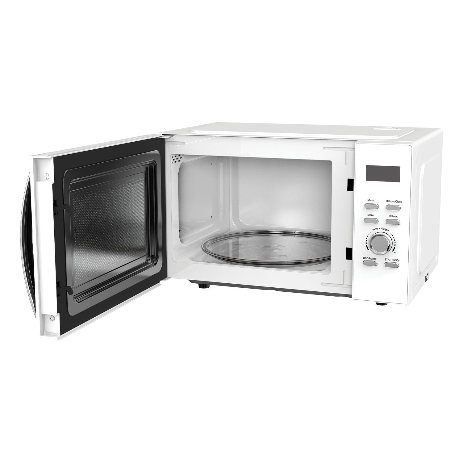 Digital Microwave, 30 Litre, 950W, White, Igenix IGMS03090W
