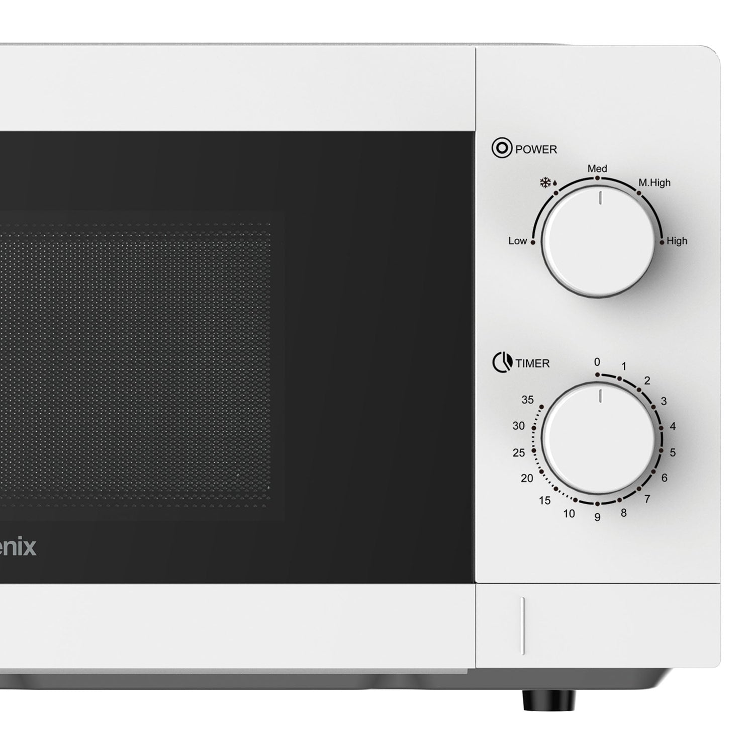 Manual Microwave, 20 Litre, 5 Power Settings, 800W, White, IGMS08080W