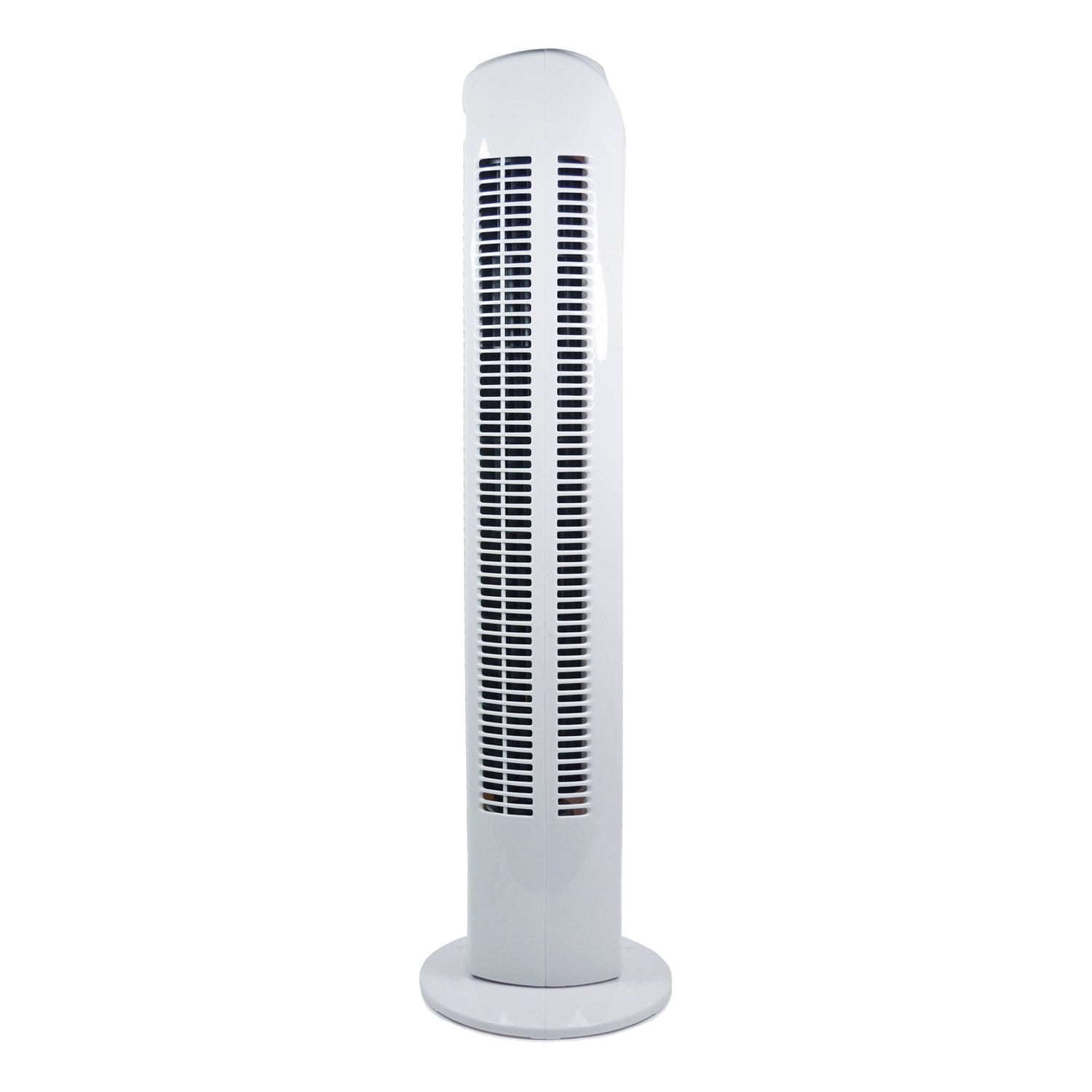 Tower Fan, Oscillating, 7.5 Hour Timer, 29 Inch, White