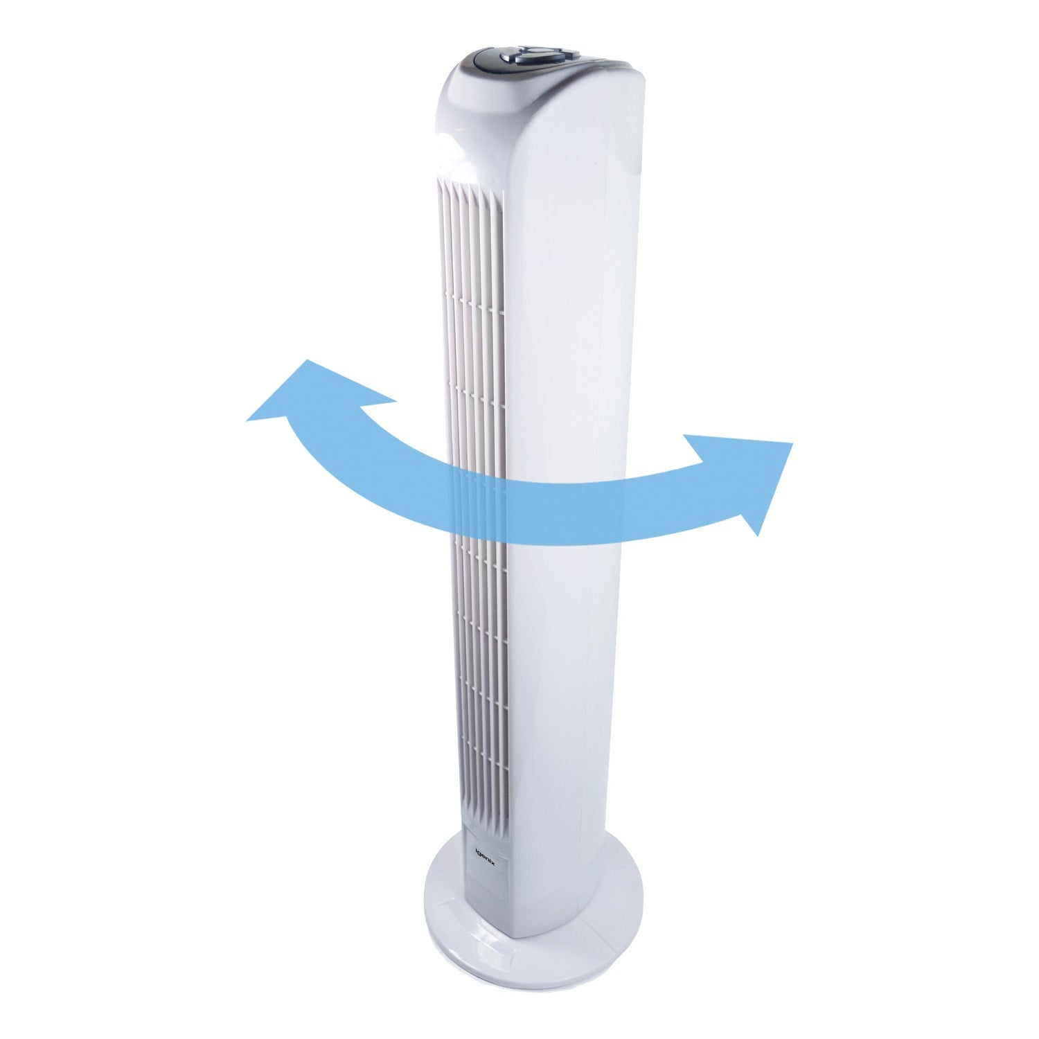 Tower Fan, Oscillating, 7.5 Hour Timer, 29 Inch, White