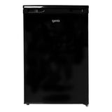 Under Counter Larder Fridge, 131 Litre, Black