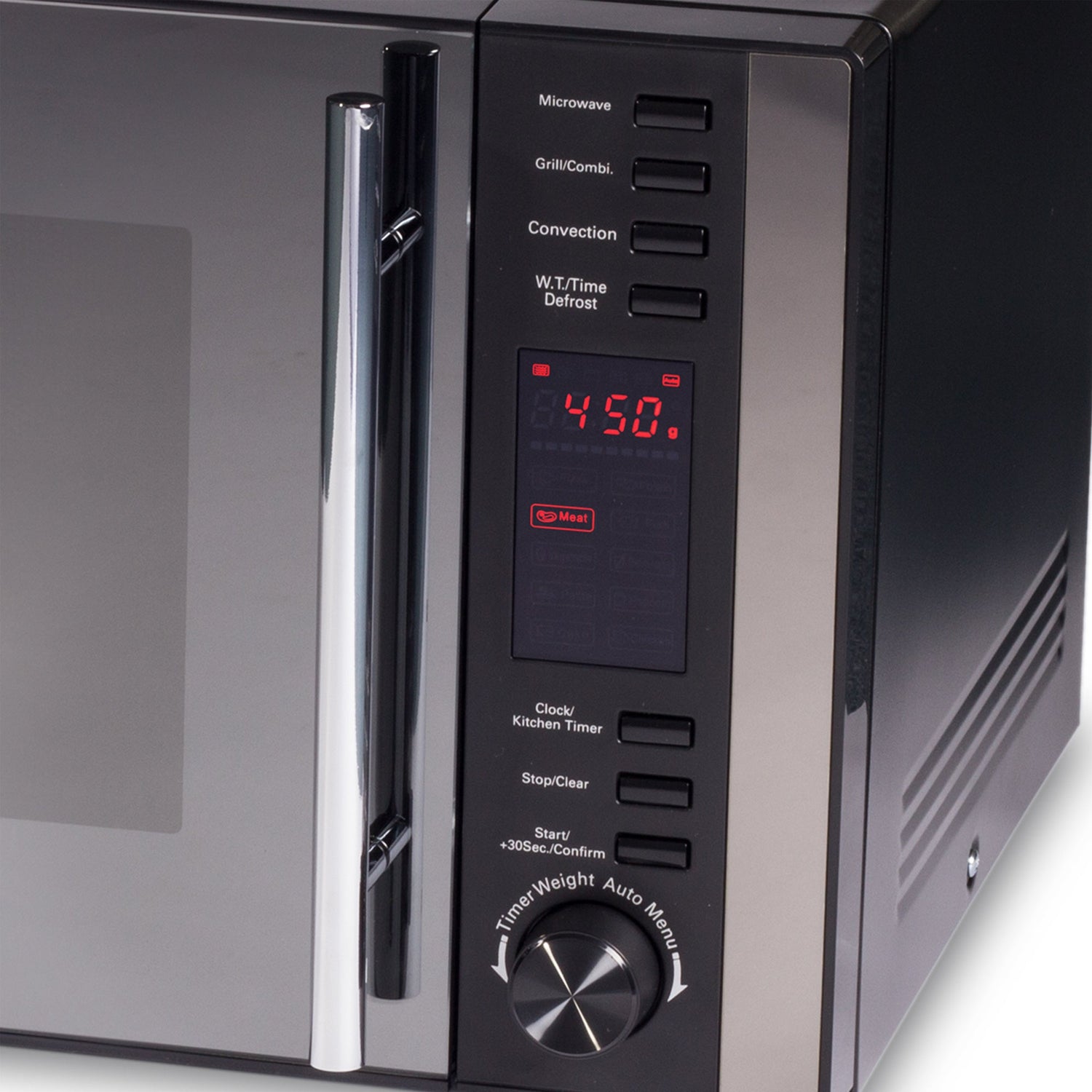 Digital Microwave, 25 Litre, 95 Minute Timer, 900W, Black