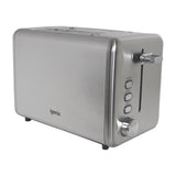 2 Slice Toaster, Stainless Steel
