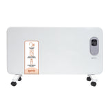 Smart Electric Panel Heater, 1500W, White