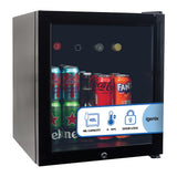 Tabletop Drinks Fridge, 48 Litre, Black