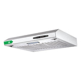 Igenix 60cm Visor Cooker Hood 72W, Stainless Steel