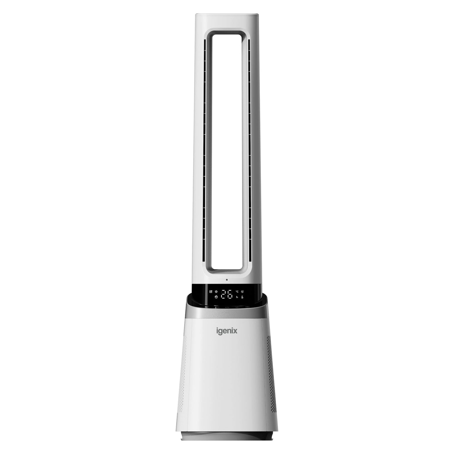 41 Inch Bladeless Tower Fan with Air Purifier, 2-in-1 Cooling Tower Fan, IGFD02549W