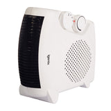 Igenix IGHF01914W Upright/Flat Fan Heater, 2 Heat Settings, 1800W/2000W, White