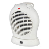 Igenix IGHF03051W Oscillating Fan Heater, 2 Heat Settings, 2000W, White