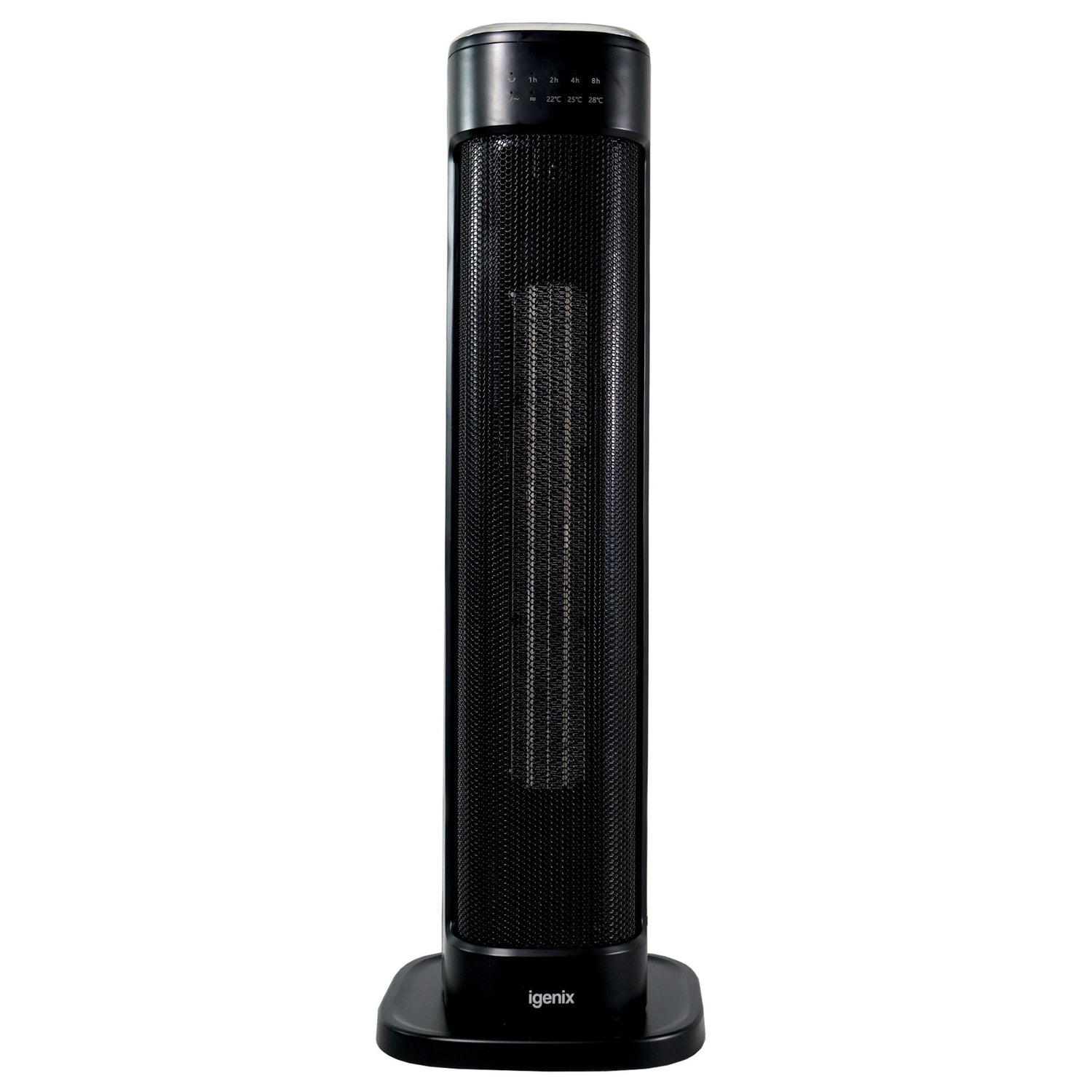 Oscillating Tower Heater With 3 Heat Settings, Black