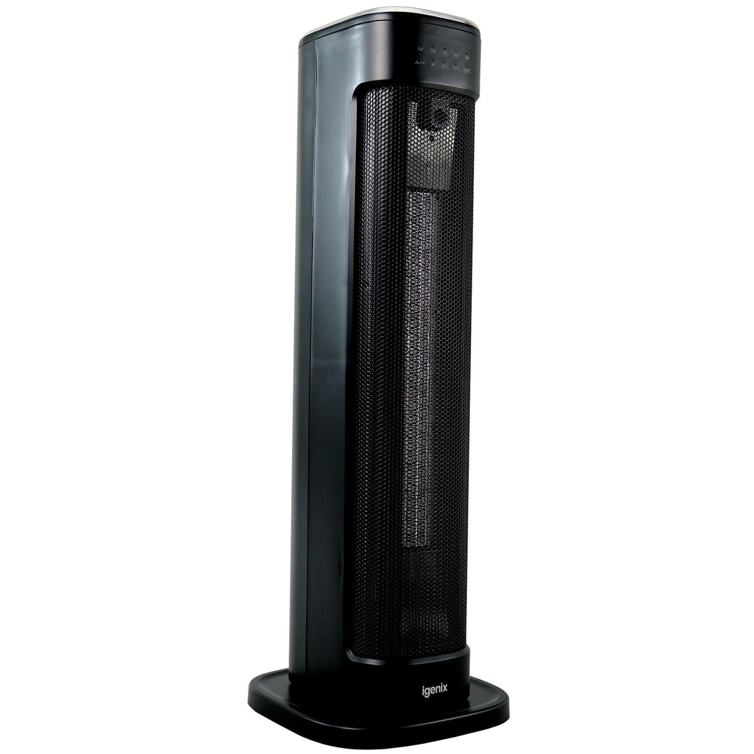 Oscillating Tower Heater With 3 Heat Settings, Black