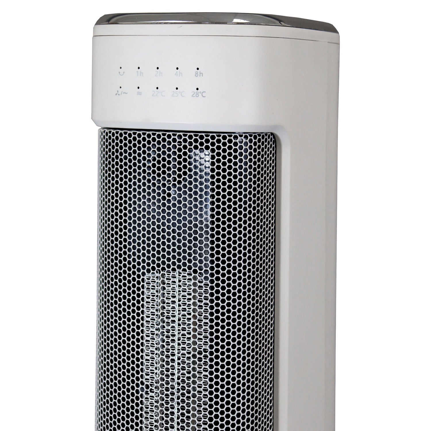 Oscillating Tower Heater With 3 Heat Settings, White