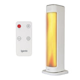Oscillating Tower Heater With 3 Heat Settings, White
