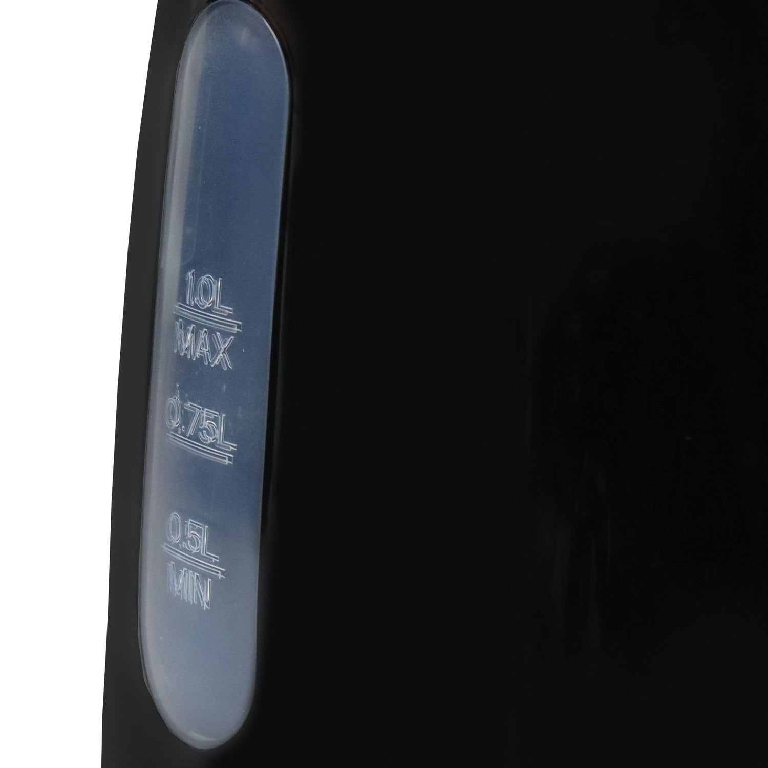 1 Litre Cordless Jug Kettle, 2200W, Black