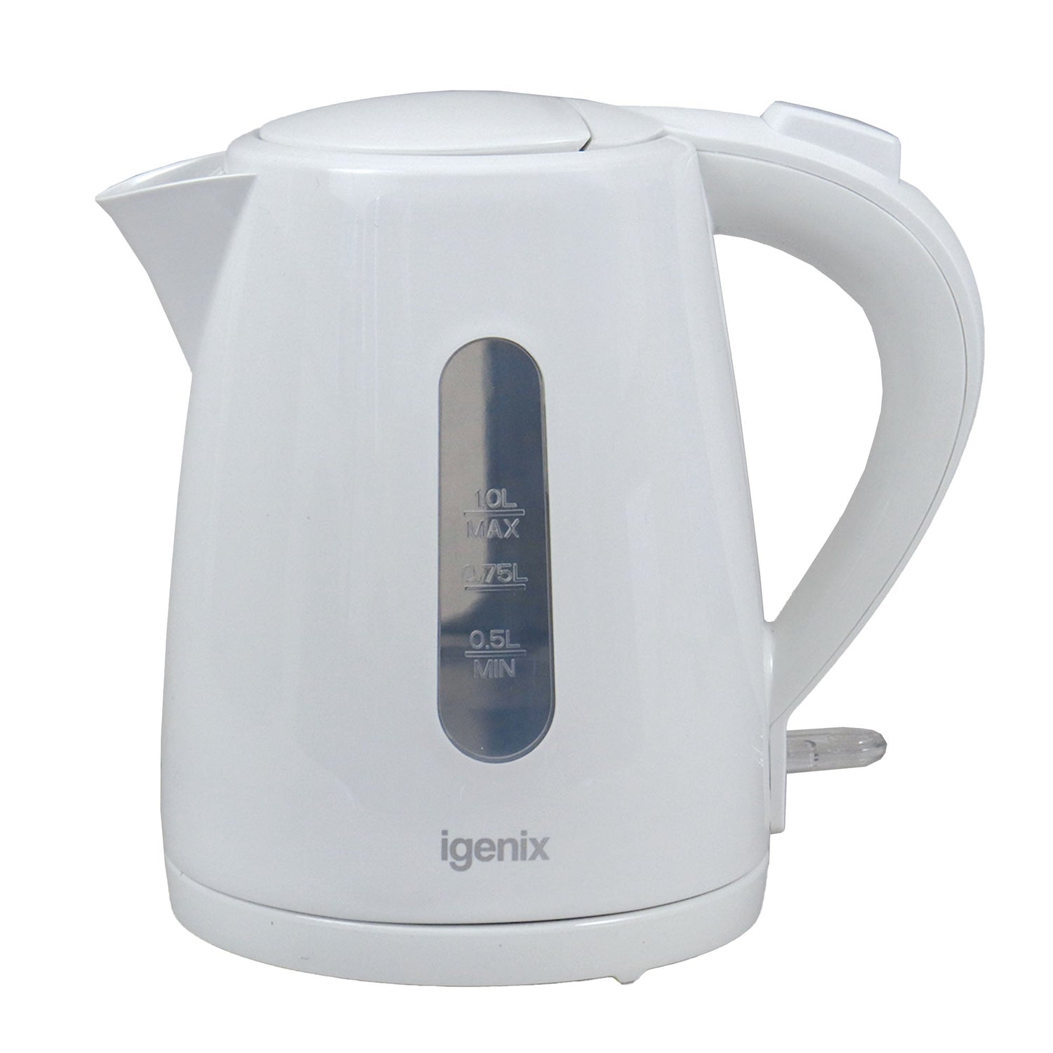 1 Litre Cordless Jug Kettle, 2200W, White