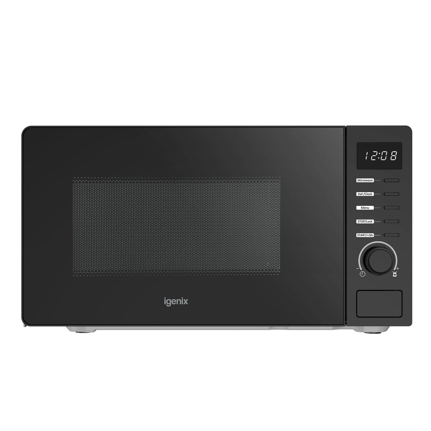 20L 700W Digital Microwave, 8 Functions, 5 Power Levels, Igenix IGMS02070B