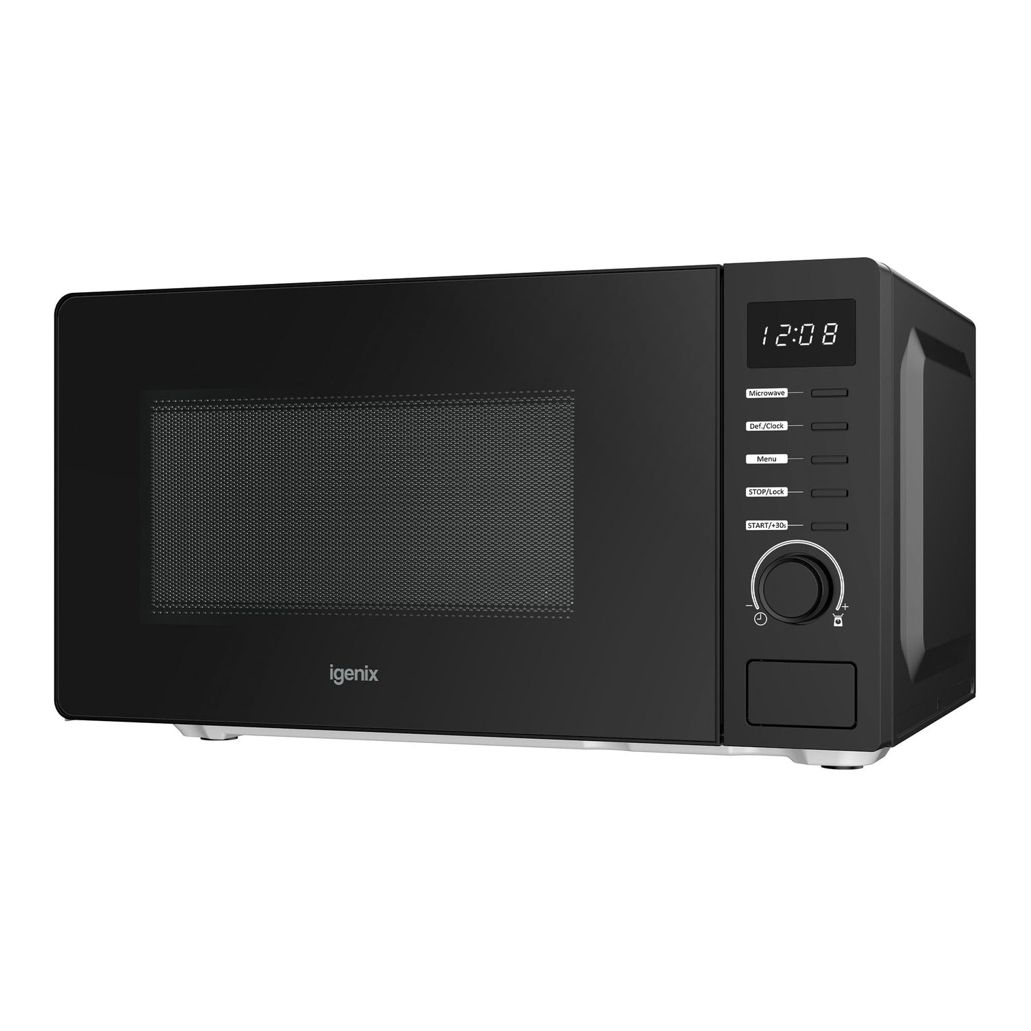 20L 700W Digital Microwave, 8 Functions, 5 Power Levels, Igenix IGMS02070B