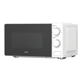 Manual Microwave, 700 W, 20 Litre, 35 Minute Timer, White, Igenix IGMS02071W
