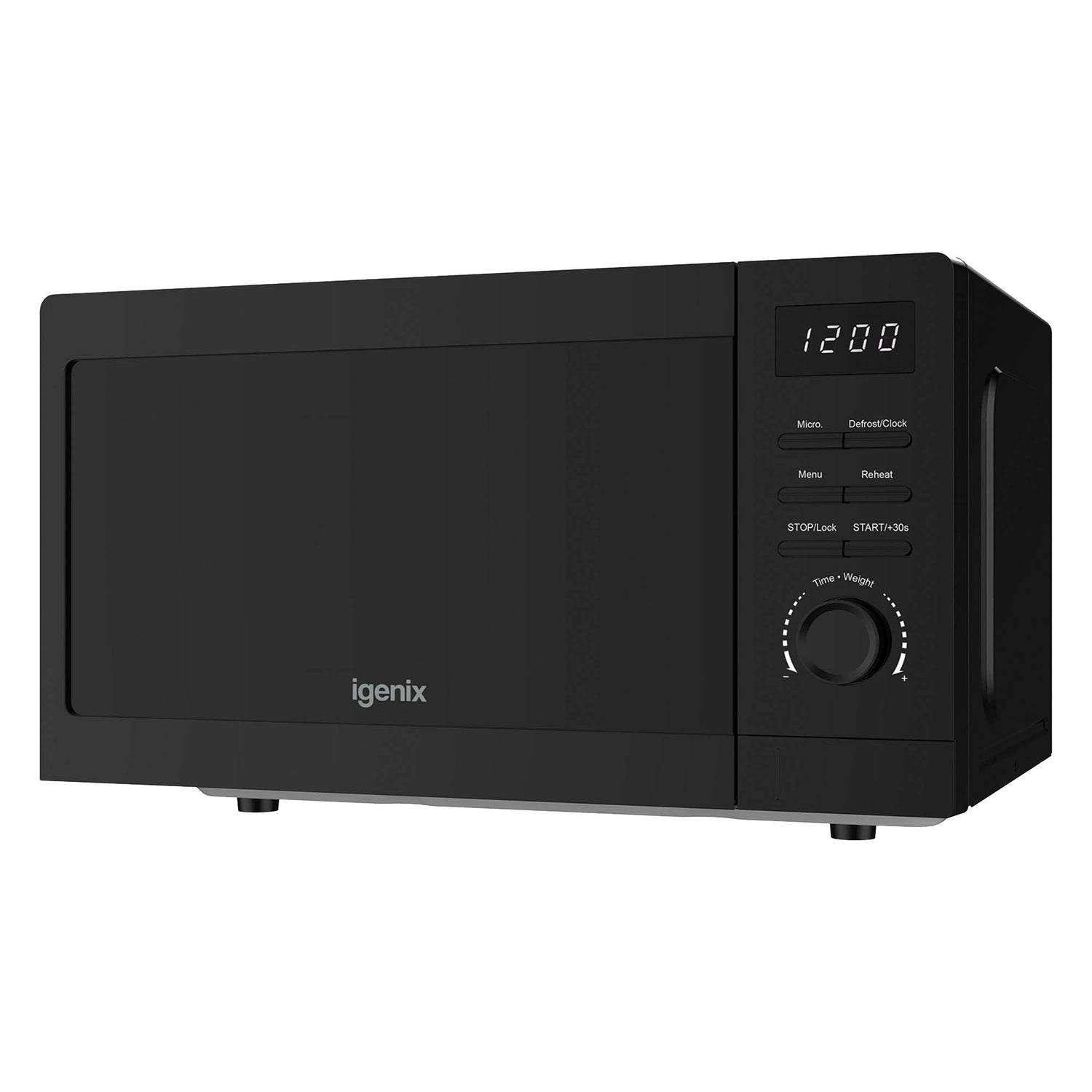 Digital Microwave, 20 Litre, 5 Power Settings, 800W, Black, IGMS02080B