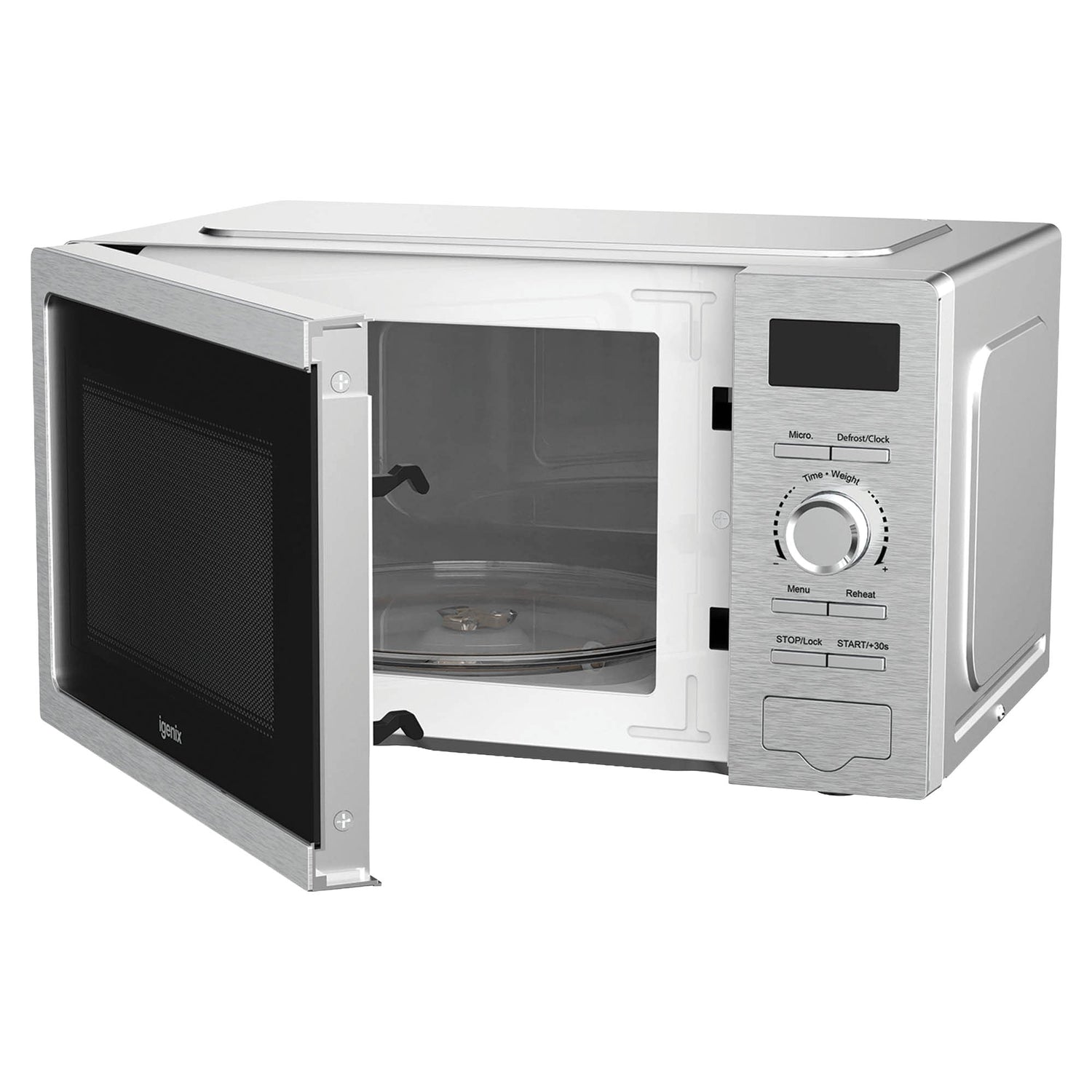 Digital Microwave, 20 Litre, 5 Power Settings, 800W, Stainless Steel, IGMS02080SS