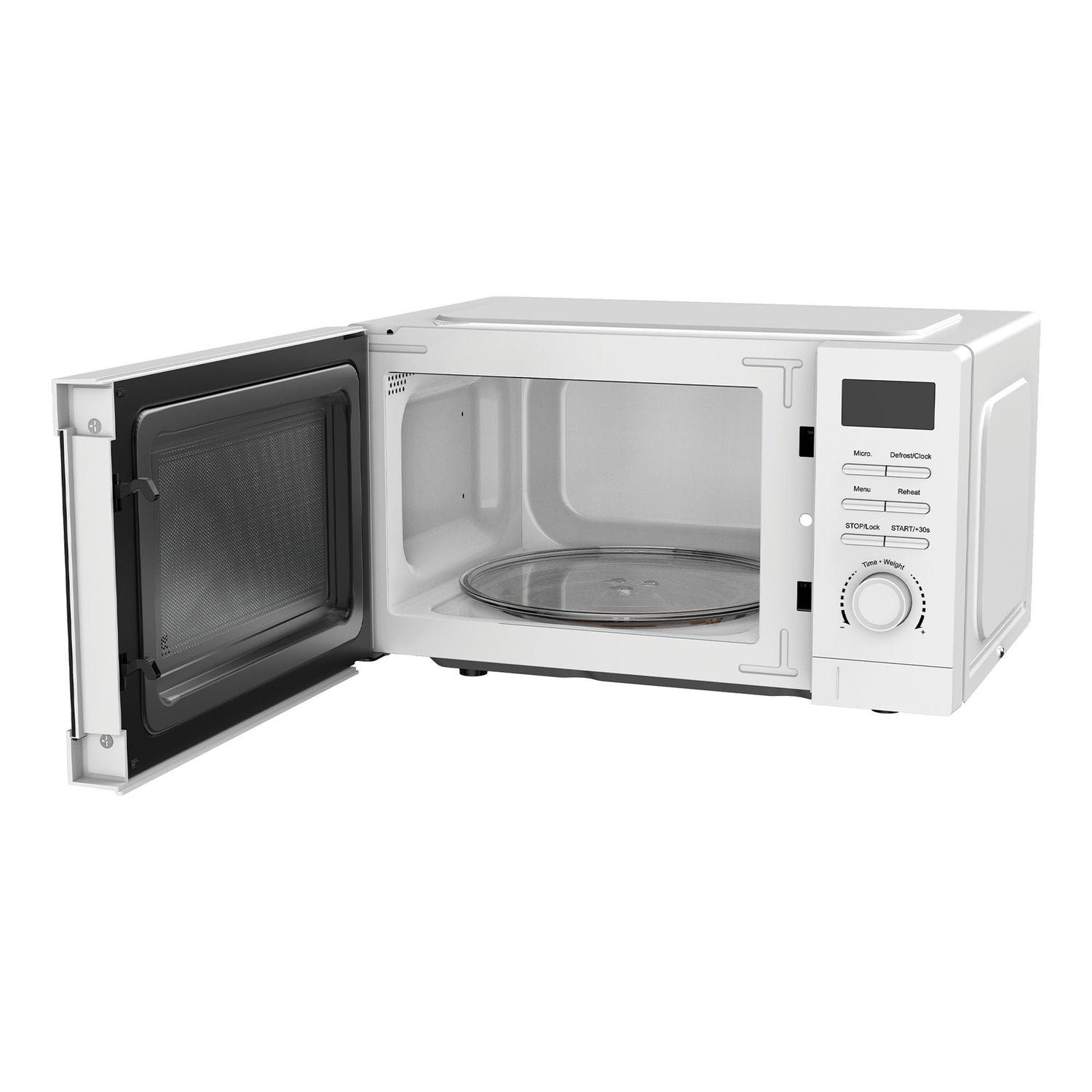 Digital Microwave, 20 Litre, 5 Power Settings, 800W, White IGMS02080W