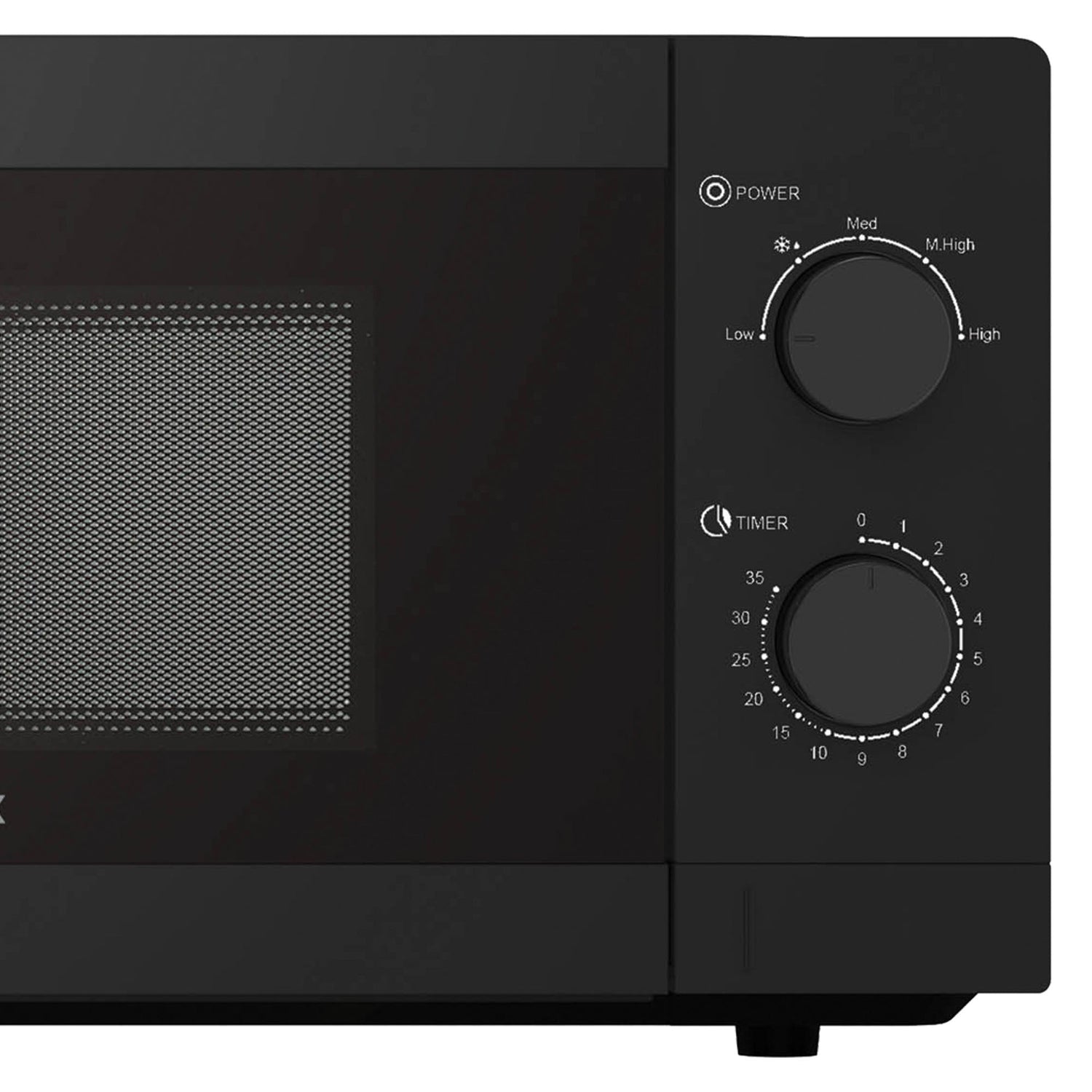 Manual Microwave, 20 Litre, 5 Power Settings, 800W, Black, IGMS08080B