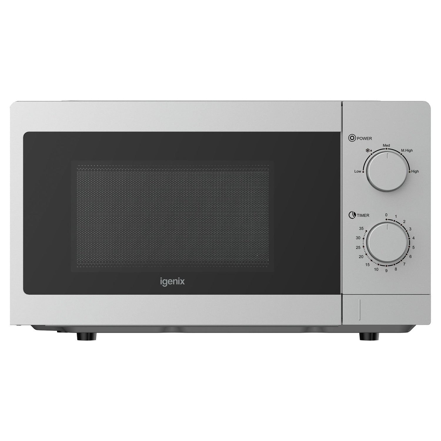 Manual Microwave, 20 Litre, 5 Power Settings, 800W, Silver, IGMS08080S