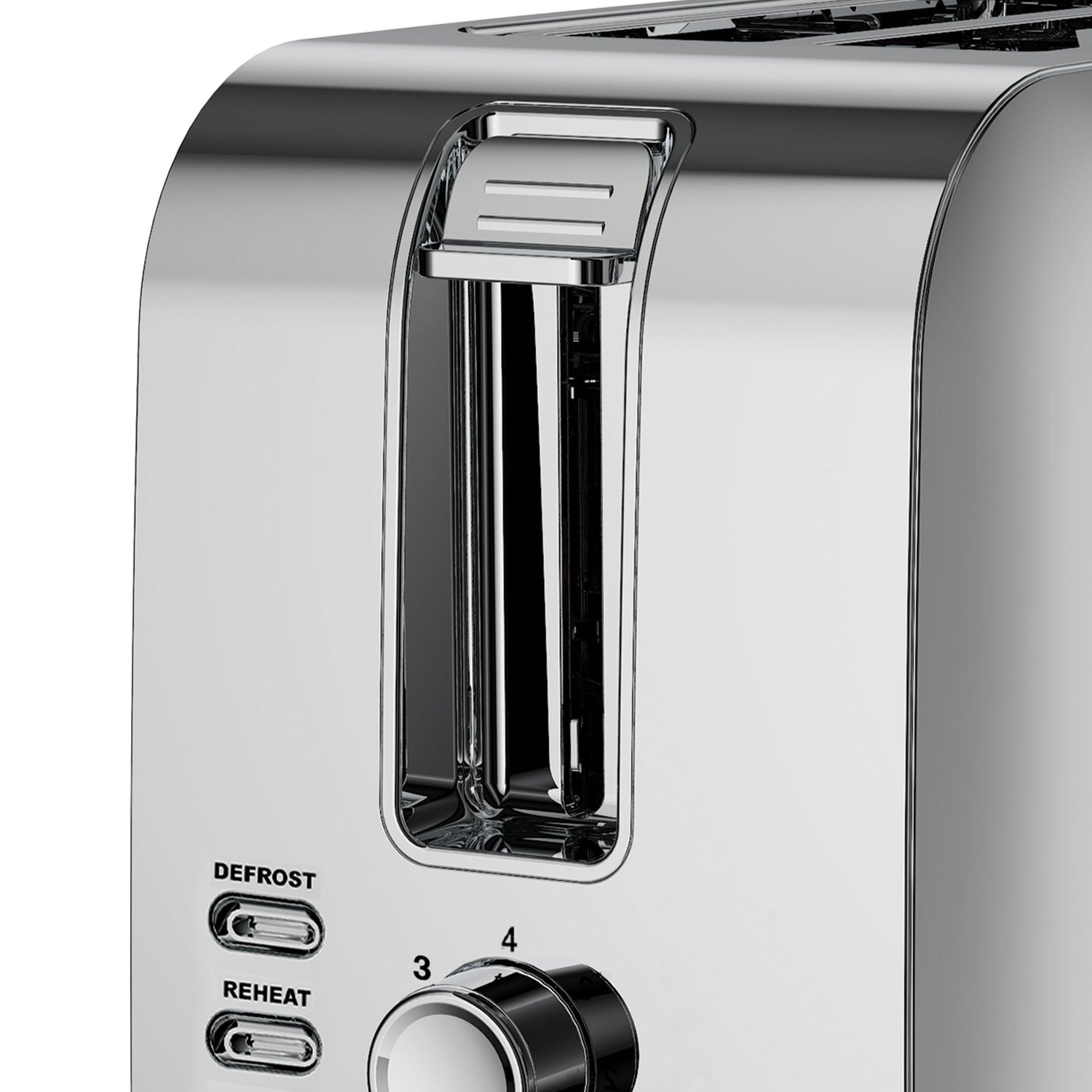 Igenix 750W 2 Slice Toaster, Stainless Steel