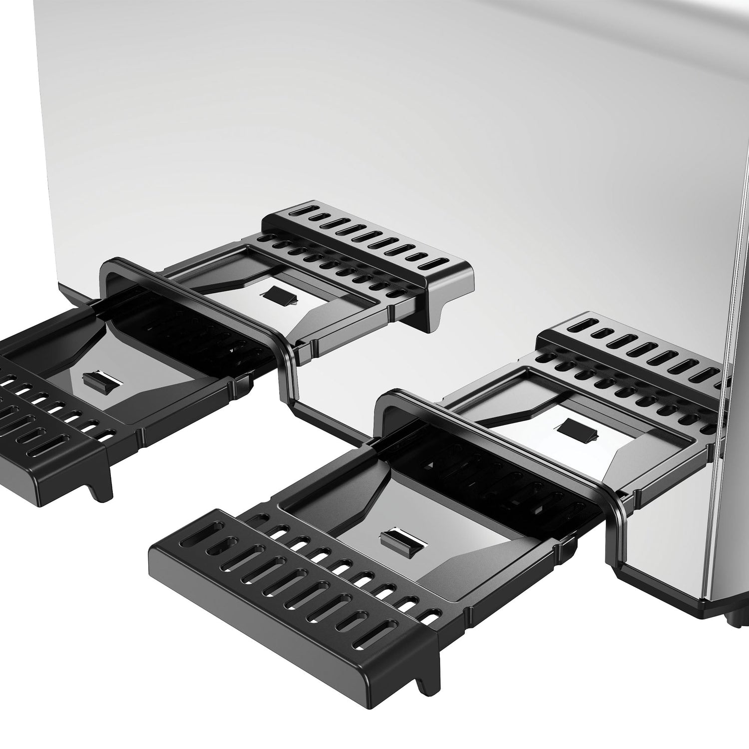 Igenix 1500W 4 Slice Toaster, Stainless Steel