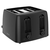 4 Slice Toaster, 1300W, 6 Browning Levels, Control Dial, Tray, Cord Storage
