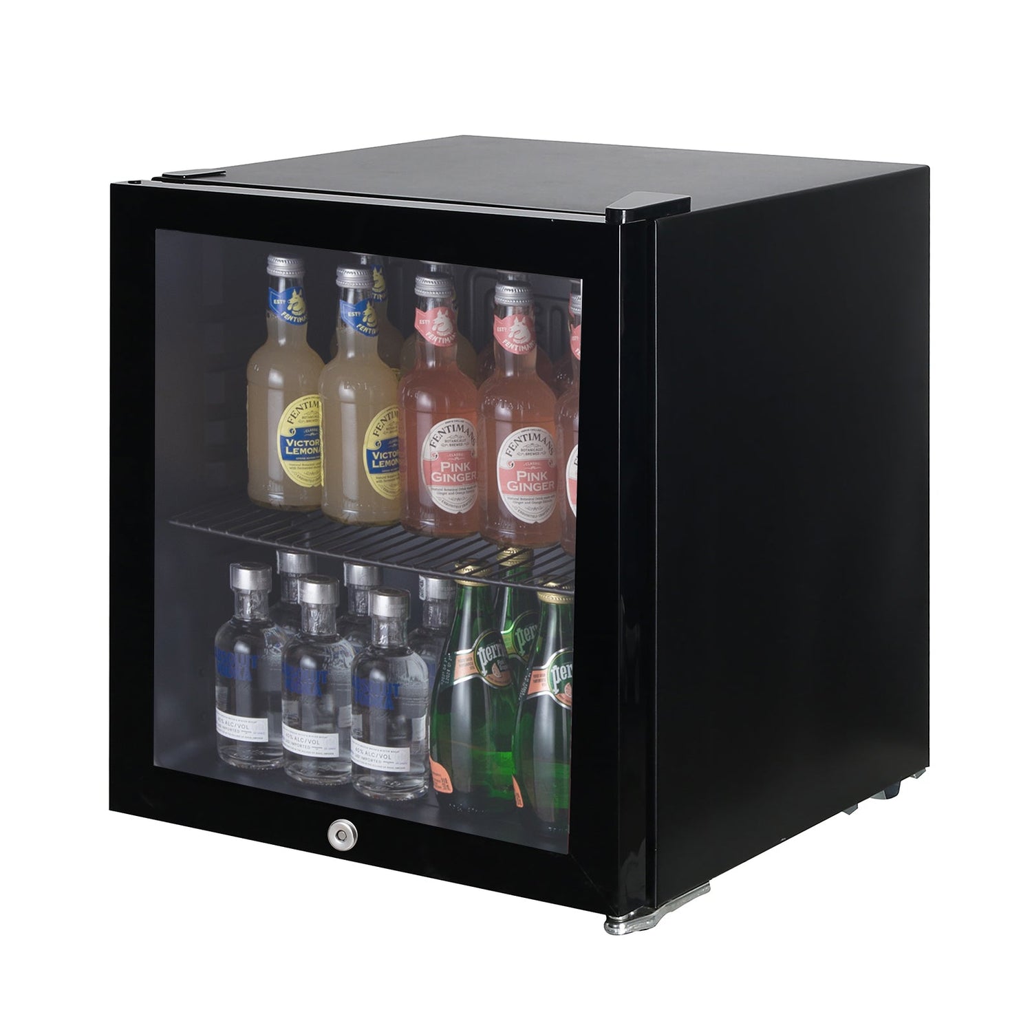 Tabletop Drinks Fridge, 48 Litre, Black