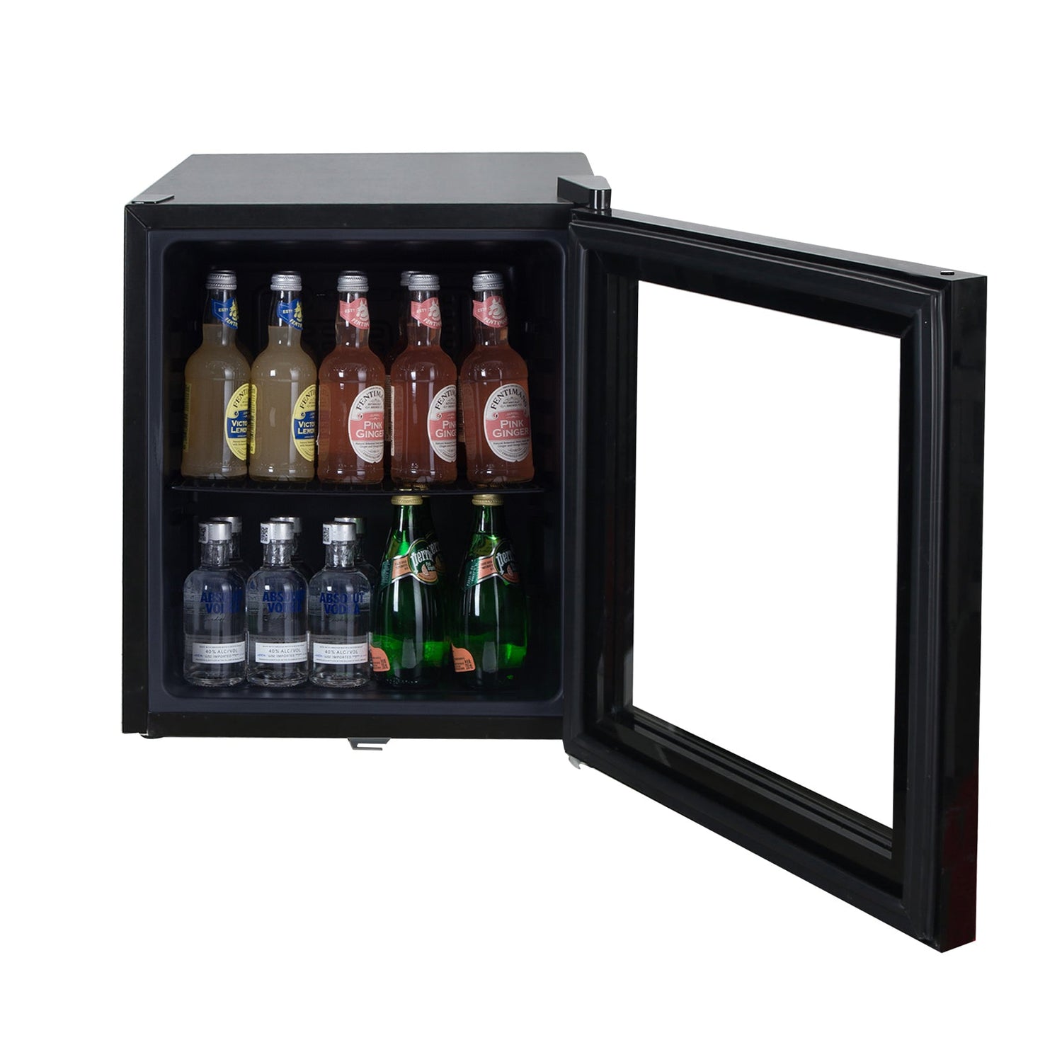 Tabletop Drinks Fridge, 48 Litre, Black